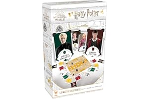 Topi Games - Harry Potter - Le Maitre des Sorts - Jeu de société - Jeu de cartes - Famille - A partir de 7 ans - 2 à 6 joueurs - HP-LV-1039001