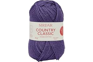 Sirdar Country Classic DK Double Knitting, Purple (861), 50g