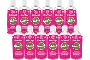 Fabulosa 4 in 1 Concentrated Antibacterial Disinfectant All Purpose Cleaner, 220ml, 12 Pack, Winter Angel