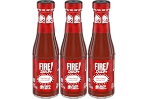 Taco Bell Sauce,fire, 7.5 Ounce Bottle (Pack of 3) by N/A
