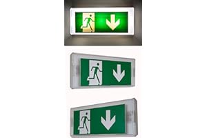 Panneau d'indication de sortie de secours lumineux, 220.00V