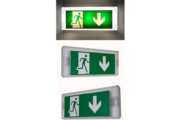 Panneau d'indication de sortie de secours lumineux, 220.00V