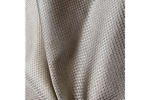 KSQP Tissu de Blindage RFID, Tissu de Blocage du Rayonnement RFID, Blindage du Signal Anti-rayonnement Anti-Statique Conducteur Cage Tissu Faraday de 10khz à 30Ghz,silver-4m