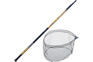 agc Kit GUADINO Completo,Testa Guadino Resinata 60x53 + Manico GUADINO Next 3,20 mt