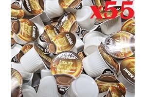 AB.GROCERIES 55x Café Maid Luxury Coffee Creamer Long Life Individual Portions Pots Jiggers Lakeland