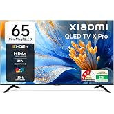 Xiaomi (164 cm) 65 inch X Pro 4K QLED | Dolby Vision & HDR10+| 34W Boom Box Speakers| 120Hz Game Booster| Gemini AI| Google TV | L65MB-APIN Xiaomi (16