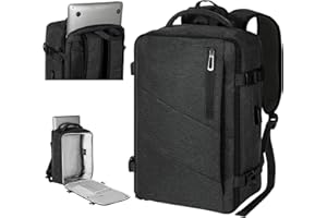 Gluckstar Sac à Dos Voyage Cabine Avion 40X20X25 pour Ryanair/Vueling/Wizz, Bagages Cabine Sac de Voyage 20L Sac Valise Avion, Sac à Dos Ordinateur Portable Backpack Excursions Courtes Sac Weekend