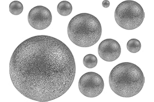 GAL - INDUSTRIAL Gal Industrial 10 Stück Eisen Vollkugel 30 mm Stahlkugel Massivkugel roh Zierkugel glatt Eisenkugel