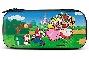 PowerA Stealth Case Kit For Nintendo Switch Lite - Mushroom Kingdom (Nintendo Switch)