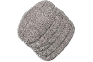 Draftor 5 Stück Ersatz Wischmopp Pads für Leifheit CleanTenso Dampfreiniger, Dampfbesen Wischbezug für Eine Porentiefe Reinigung