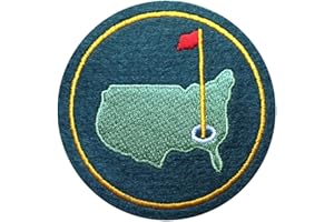 Titan One Europe - Golf Sports Jacket Patch Écusson Brodé Thermocollant (Vert)