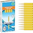 Paper Mate Non-Stop Mechanical Pencil | 0.7mm | HB #2 | Yellow Barrel | 12 Count