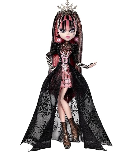 Monster High DNX65 Draculaura Wampiskrzydła, Wielokolorowa
