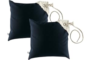 Marine Business Set fodere impermeabili per cuscino -40cm x 40cm - blu