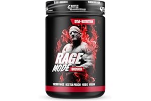 ‎GYM NUTRITION RAGE MODE Pre Booster Pre Workout 2024 USA Matrix Pre Workout Booster mit Citrullin, Taurin & Koffein - Trainingsbooster - fitness