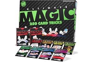 Marvin's Magic - Ultimate 250 Card Tricks Set | Children and Adults Magic Card Set | Includes Illustrated Guide | Suitable for Age 8+