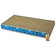 Foodie Puppies Flat Large Cat Scratcher with Catnip | Corrugated Scratcher Cardboard for Indoor Cats, Kitten for Furniture Protection, Durable Texture Design