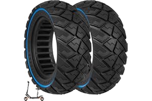 VOLOHAS 2 x 9 x 3,0–5,5 tum däck för elskoter, irin G2 Pro, Zero 10X, Dualtron Eagle Pro, reservdäck, massivt gummi, halkfria