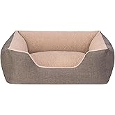 Pet Comfort Echo Varro Kahve-Bej K&ouml;pek Yatağı M 65x80cm