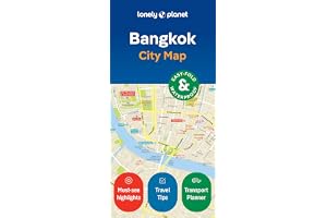 Bangkok City Map 2ed -anglais-: Durable, Waterproof, Easy-Fold Planning Map with Attractions & Walking Tours