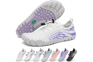 SAGUARO Barefoot Zapatillas Mujer Zapatos Minimalistas Ligeras con Puntera Ancha, 35-43 EU