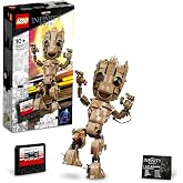 LEGO Marvel Ben Groot Collectible Baby Groot Production and Display Model for Children Ages 76217-10 and Over (476 Pieces)