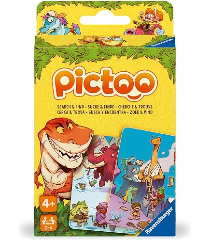 Pictoo Fantasy - Kinderspel Vanaf 4 Jaar: Zoek En Vind Wimmelkaarten