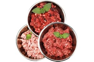Barf-Snack gesundes Frostfleisch - Sparpaket Gourmet mit Ente, Kaninchen & Hähnchen 28kg artgerechtes Rohfutter für Hunde, Gefrierfutter für Katzen
