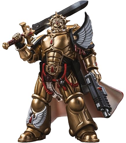 Action Figure JOYTOY Warhammer 40k Ultramarines Reliquia Secundus, Scala 1/18, Alta 12.7 Cm, Con Bolt Rifle E Spada Catena - Da Collezione, Per Ragazzi Dai 15 Anni