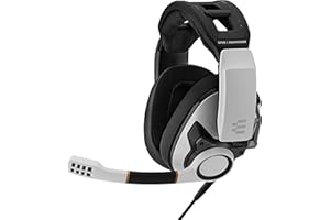 EPOS I Sennheiser Casque Gamer GSP 601, Casque Gaming Flip-to-Mute, Casque Audio Micro Antibruit, Ergonomique, Coussinets Mousse, Compatible PC, Mac, PS4, PS5, Xbox Series X et One, Nintendo Switch