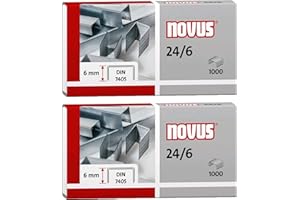 Novus-Grapas 24/6, galvanizado, 1000unidades)