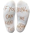 BRING ME SOCKS If You Can Read This Bring Me Coffee Funny Socks for Coffee Lovers