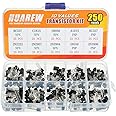 BOJACK 10 Values 250pcs A1015 BC327 BC337 C1815 S8050 S8550 - View #6