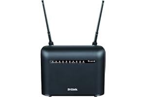 D-Link DWR-953V2 Router 4G LTE Cat4, Fast 4G, Wi-Fi AC1200, 3p Gigabit LAN 1000 Mbps, 1p Gigabit LAN/WAN, Antenas Externas, ranura para Mini SIM, compatible cualquier operadora, Plug&Play