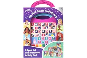 Disney Princess: My First Smart Pad Library 8-Book Set and Interactive Activity Pad Sound Book Set