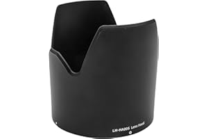 vhbw Pare-Soleil Compatible avec Tamron SP 70-300mm f/4-5.6 Di VC USD (Modell A005) - Cache Noir, Plastique, Tulipe