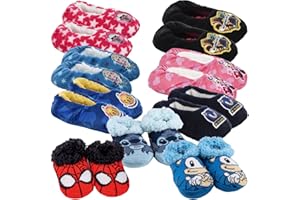 Characters Cartoons Cry Babies Spiderman Sonic Pokemon Disney Frozen Minnie Harry Potter - Bambina Bambino - Pantofole Morbide Imbottite Antiscivolo