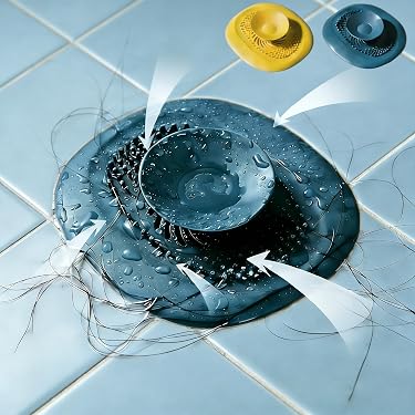 Küchen-Spülen-Sieb-Abdeckung Mit Abflussschutz Un Produktbild-Vorschau 2