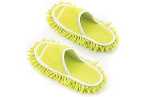 InnovaGoods® Chaussons Sweeper Mop-Go, nettoient le sol de manière confortable et amusante, avec fonction de chaussons mop, design ergonomique et facile à utiliser, idéal pour la maison et les animaux