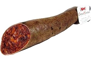 NIETO MARTIN CHORIZO CULAR EXTRA. CURADO EN BODEGA NATURAL Y FABRICACIÓN TRADICIONAL ENVASADO AL VACIO. 1 PIEZA DE 450-500 gr ENVASADA AL VACIO