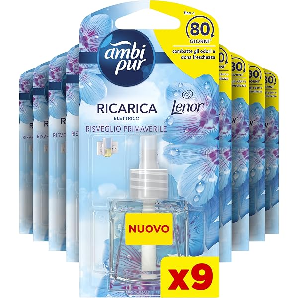 Ambi Pur Raumduft Diffusor Mit Lavendel-Nachfüllung – Bis Zu 80 Tage Frische, Entfernt Gerüche Mit OdourClear-Technologie