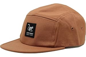 Justerbar snapback-keps - klassisk jockey keps - basebollkeps för herr/dam 5 paneler surf Monkey® keps
