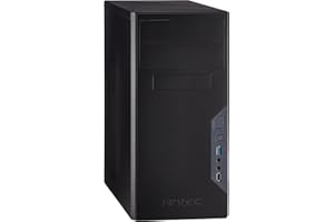 Antec VSK-3000B-U3/U2 Micro-ATX Computer Case - Black