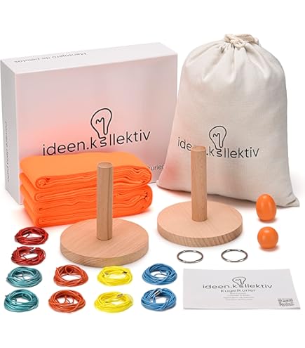 Pipeline Challenge Spiel - Outdoor Teamspiel Mit Golfbällen & Aufbewahrungstasche