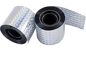 HONGXIN-SHOP Bande Repulsif 45m Double Côté Bird Scare Ruban Adhésif Efficace pour Pigeons Woodpeckers et la Plupart des Oiseaux pour Domicile Jardin et Ferme 2 Pièces