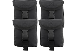 MOPHOEXII Scuba Trim Weight Pocket,Nylon Diver Weight Belt Bag with Quick Release Buckle,Dive Weight Pouch 5LB