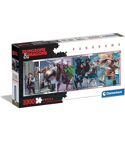 Trefl - Oorsprong Dungeons & Dragons - Puzzel 1000 Elementen - Legpuzzel voor Fantasy-Fans en D&D-Gamers, Doe-Het-Zelf, Creatief, Leuke, Klassieke Puzzels voor Volwassenen en Kinderen vanaf 12 Jaar