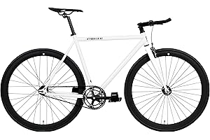 FabricBike Original PRO -Bicicletta Fixie Nera, Single Speed,Flip-Flop, Fixie Bike, Telaio Hi-Ten di Acciaio, 10,45 kg. (Taglia M)