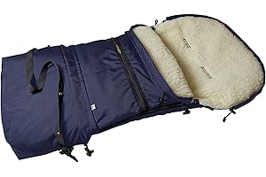 Bergsteiger Fußsack, Kinderwagen Winterfußsack 5-in-1, Gurtschlitze, für Babyschale, Babywanne, Sportwagen, Öko-Tex 100, Bergsteiger Kinderwagen-Zubehör
