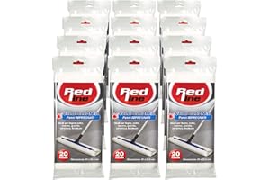 I.P.P.A. Kit 240 panni velo raccoglipolvere elettrostatici. Pulizia pavimenti. Adatti a tutte le superfici. Misure 45 cm x 22.5 cm. Compatibili con i sistemi swiffer XXL. 100% prodotto italiano.